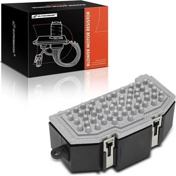 A-Premium HVAC A/C Blower Motor Resistor Compatible with Volkswagen Beetle 2012-2015 CC Eos Golf GTI Passat Rabbit Tiguan