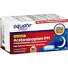 Equate Extra Strength Pain Reliever/Nighttime Sleep Aid Caplets, 50 Count