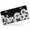 Black and White Anemone Border, variant on Galloping Black Horses Front License Plate, Metal License Plate, Funny Standard Plates Personalized Novelty Decorative For Men/Women/Boys/Girls Car 6×12 Inch