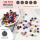 thumbnail image 2 of Cuentas de Strass para Hacer Joyería, Cuentas Redondas Brillantes Tipo Disco Gris Oscuro 50 Pcs, 2 of 6
