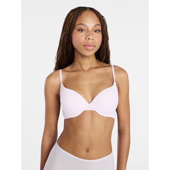No Boundaries Smooth Micro Push Up Bra, Women's 34AA-42DD