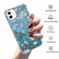 thumbnail image 2 of Van Gogh Branch Case for iPhone 11,Aesthetic Colourful Floral Plant Case for Men Women,Unique Trendy TPU Bumper Case Cover, 2 of 5