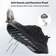 thumbnail image 4 of Men Safety Shoes Lightweight Steel Toe Cap Trainers Breathable Work Protective Sneakers Non-slip EU 35-47, 4 of 7