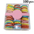 thumbnail image 2 of Élastiques à Cheveux pour Enfants - 100 Pcs Bandes Extensibles pour Queue de Cheval pour Filles, 2 of 10