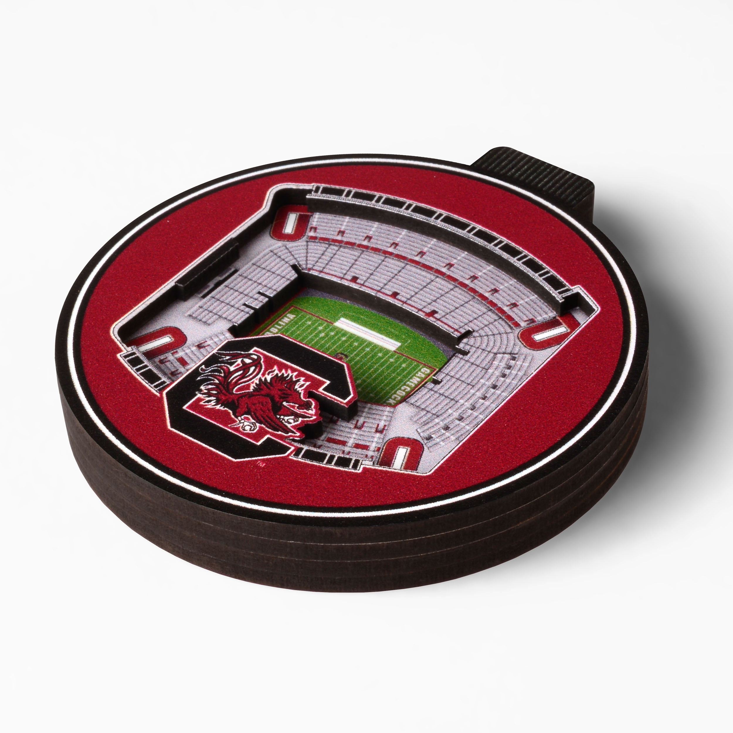 YouTheFan NCAA South Carolina Gamecocks 3D StadiumView Ornament