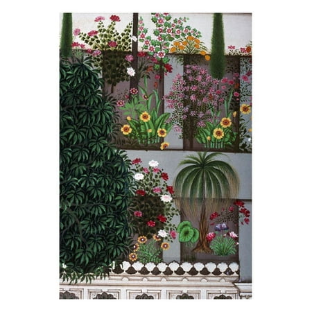 India: Garden Print Wall Art (Best Home Gardens In India)