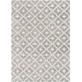thumbnail image 2 of Well Woven Ainsley Grey Diamond Trellis Geometric Tribal Area Rug 8x10 (7'10" x 9'10"), 2 of 8
