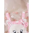 thumbnail image 5 of Elippeo Baby Girl Sleeveless Romper 3 6 9 12 18 Months Summer Floral Print Cute Bunny Jumpsuit for Newborn Toddler Cute Clothes, 5 of 10