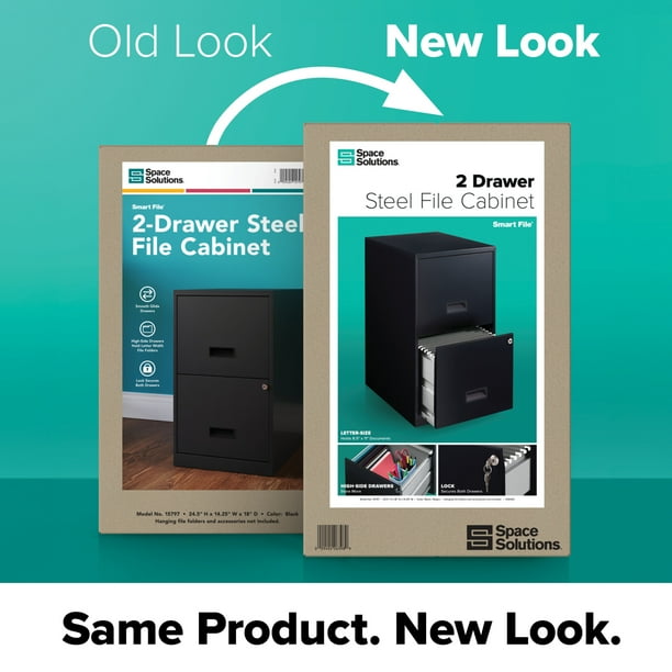 Cassettiera KLINTHOLM 3 Cassetti Nero