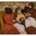 thumbnail image 3 of Edgar Degas 21x20 Black Modern Framed Museum Art Print Titled - The Milliners (C.1898), 3 of 5