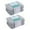Silver, variant on Dvumao Kitchen Supplies, Dishwashing Cloth Sponge Wipe Household Double-sided Non-stick Oil Kitchen Thickened Scouring Pad Steel Wool Dishwashing Wipe Kitchen Cleaning, Man Gifts