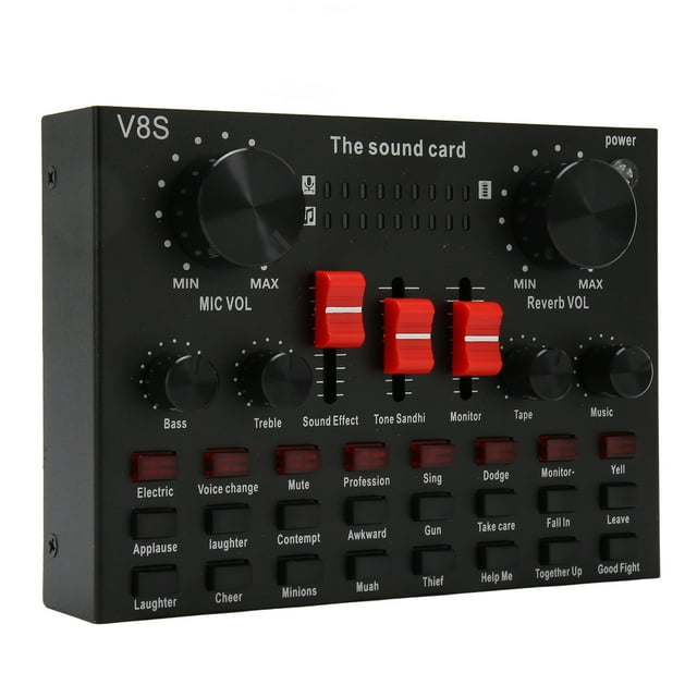 Podcast Equipment Bundle,8 Modes Voice Changer Condenser Microphone Bundle with 16 Sound Effects for Karaoke Live Streaming
