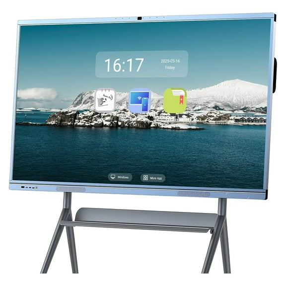 Belnet Smartboard 65''Touch Screen Mirroring Reverse Control IR Wireless Smart TVs for Digital Signage, School & Office