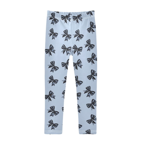joogoo Girls' Leggings Glitter Bow Yoga Pants 6T