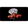 thumbnail image 1 of Poker Royal Flush With Chips #1 Photo License Plate, 1 of 1