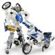 thumbnail image 3 of Robot de juguete transFormable 5 en 1 para niños, juguete de aleación de ABS, coche de equipo seguro de ciudad, helicóptero, motocicleta, avión, regalo, 3 of 4
