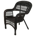 thumbnail image 3 of Northlight 4-Piece Resin Wicker Outdoor Patio Conversation Set - Black/Brown, 3 of 5