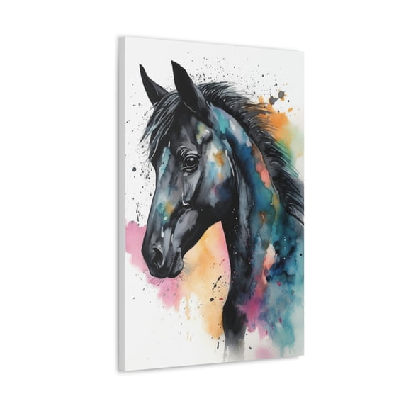 Watercolor Horse Painting 6 - Nursery Collection - Bedtime Stories