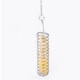 thumbnail image 4 of Bird Food Holder,Feeder Toy,Small Animal Fruit Vegetable Holder,Stainless Steel Skewer Foraging,Hanging Food Feed Treating Tool,for Parrots,Cockatoo Spring, 4 of 10