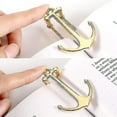 thumbnail image 3 of Anchor Bookmark Creative Metal Page Holder Clip_a-3, 3 of 3
