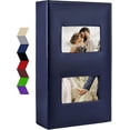 thumbnail image 1 of Photo Album 4x6 300 Pockets Leather Frame Cover Large Capacity Pictures Book Heilwiy Gift, 1 of 5