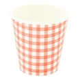 thumbnail image 2 of 8 oz Picnic Print Paper Coffee Cup - Spiral Wall - 3 1/2" x 3 1/2" x 3 1/4" - 500 count box, 2 of 3