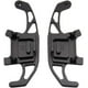 thumbnail image 2 of 2 piezas de extensión de palanca de cambios de volante de aleación de aluminio para Golf MK7 GTI R R-line Scirocco 2014-2019 (negro), 2 of 4