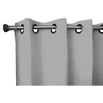 55" Tall Grommet Blackout Solid Poplin 56" Wide Curtain