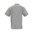 thumbnail image 2 of Gravity Threads Mens Guayabera Summer Shirt - Light Grey - 3X-Large, 2 of 2