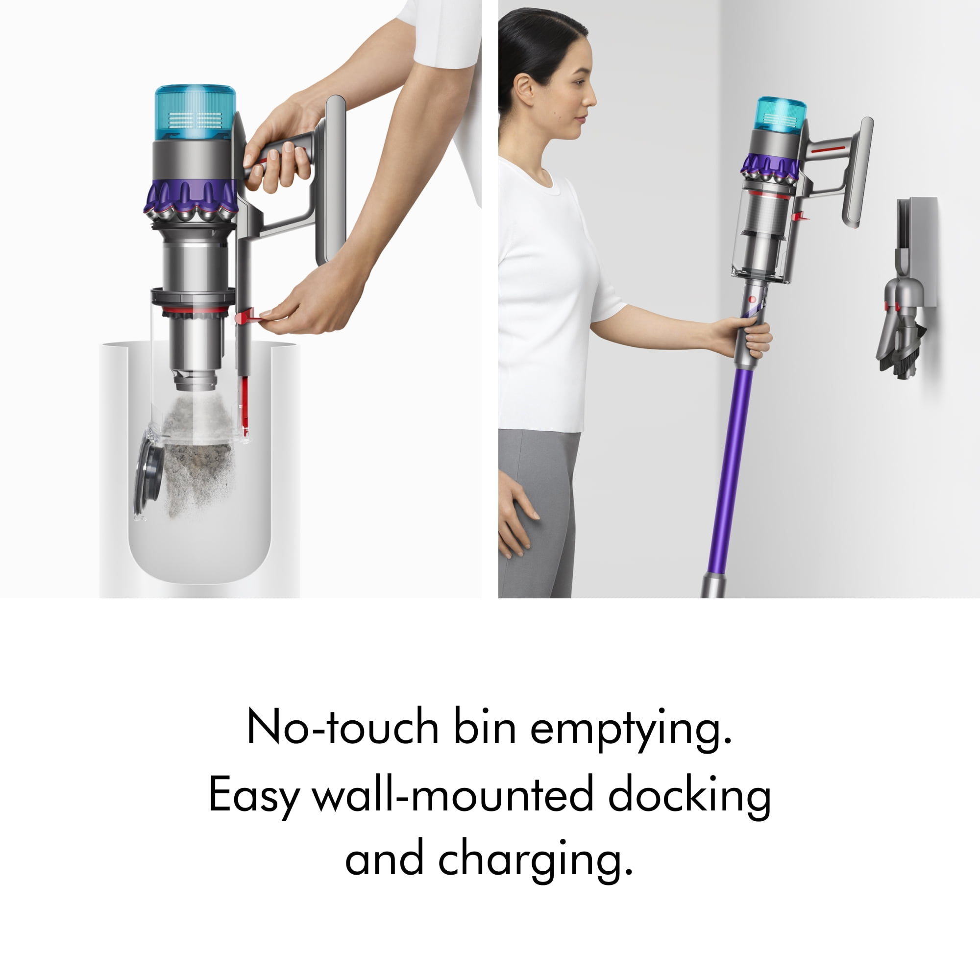 Restored Premium Dyson Gen5Detect Cordless Vacuum Cleaner | Purple (Refurbished)
