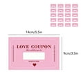 thumbnail image 3 of Cheapark 20 PCS Scratch-Off Valentine’s Day Greeting Cards - Coupon-Style Notes for Wedding Anniversary, Romantic Surprise for Partner, Mess-Free Expression of Love, 3 of 6