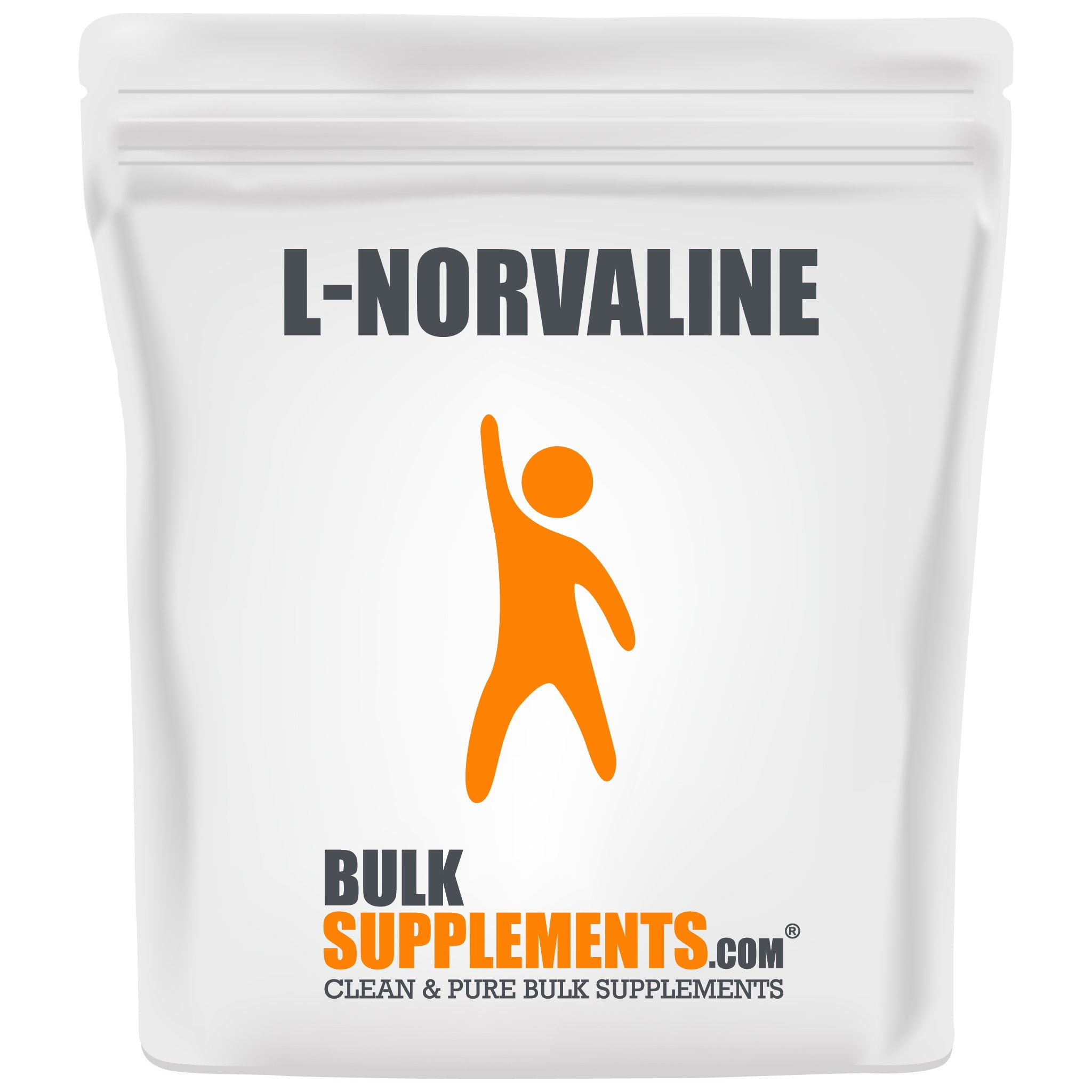 BulkSupplements.com L-Norvaline Powder - Muscle Building Supplements - Preworkout Pump - Oxygen Boost - Pure Pump -Blood Flow Supplement (50 Grams)
