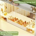 thumbnail image 5 of TOMNK Vanity Desk with Mirror, LED Lights and Power Outlet Makeup Vanity Table with 4 Drawers and 7 Storage Shelves Dressing Table for Bedroom Dressing Room (White), 5 of 5