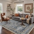 thumbnail image 5 of KUETH 2.5X6 Runner Rug Machine Washable, Kitchen Runner Rug for Floor and Hallway, Non Slip Throw Area Rug with Rubber Backing for Living Room、 Entryway、Bedroom and Dining Room, 5 of 6