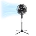 thumbnail image 1 of Ventilador de pedestal Comfort Zone CZST161BTEBK 40-120 cm, 3 velocidades, 1 of 8