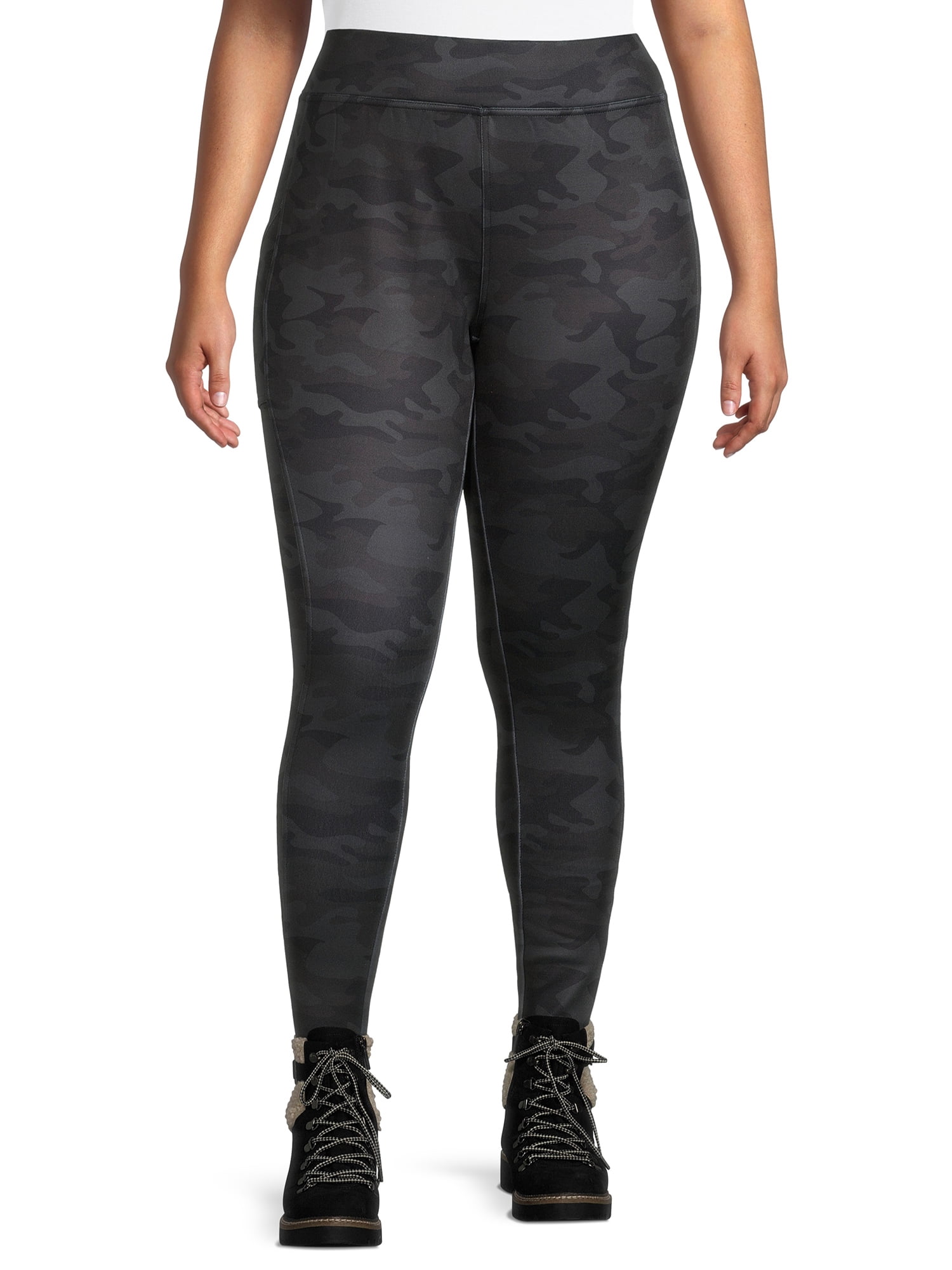 Plus Size Lined Winter Leggings 