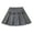 Girl Skirt-Gray, variant on KkSLirnhs 8 Years Girls' Uniform Pleated Skirt with Elastic Waistband, Perfect for Warm Weather Summer Lightweight School Uniform Pleated Ruffle Scooter Skirt Black