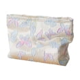 thumbnail image 1 of Large Capacity with Floral Print Zipper Closure Travel Makeup Organizer for Toiletries and Stationery Storage, 1 of 6