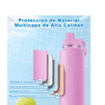 thumbnail image 3 of Termo Acero Inoxidable Botella Agua Deportiva Xtellar rosa 1000ml, 3 of 3