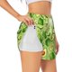 thumbnail image 1 of Balery Green Avocado Pantalones cortos deportivos para mujer con forro y dos bolsillos, elásticos, para entrenamiento, gimnasio, yoga-XX-Large, 1 of 7