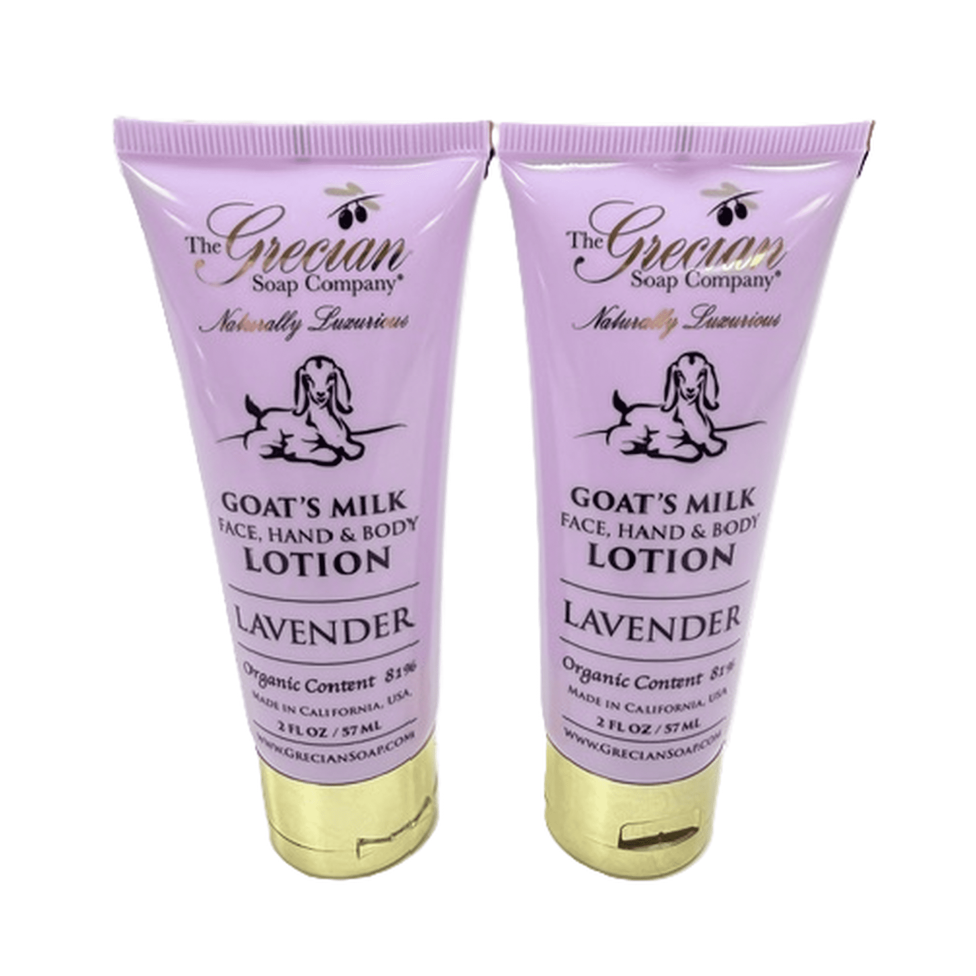 2oz. Lotion Tube Lavender - 2 pack