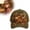 Fruit, variant on Autumn Foliage Vintage Washed Thanksgiving Baseball Cap, Comfort Adjustable Breathable Hat With Delicate Maple Leaf Acorn Botanical Embroidery, Outdoor Casual Sun Hat Cute Gifts for Women for Her