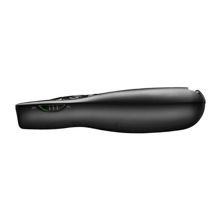 Logitech - R400 Presenter Remote Control - Black