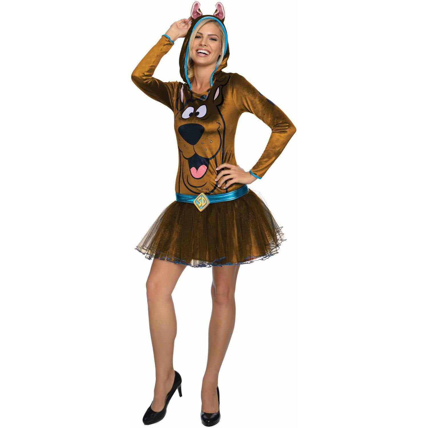 Scooby Doo Adult Halloween Costume - Walmart.com.