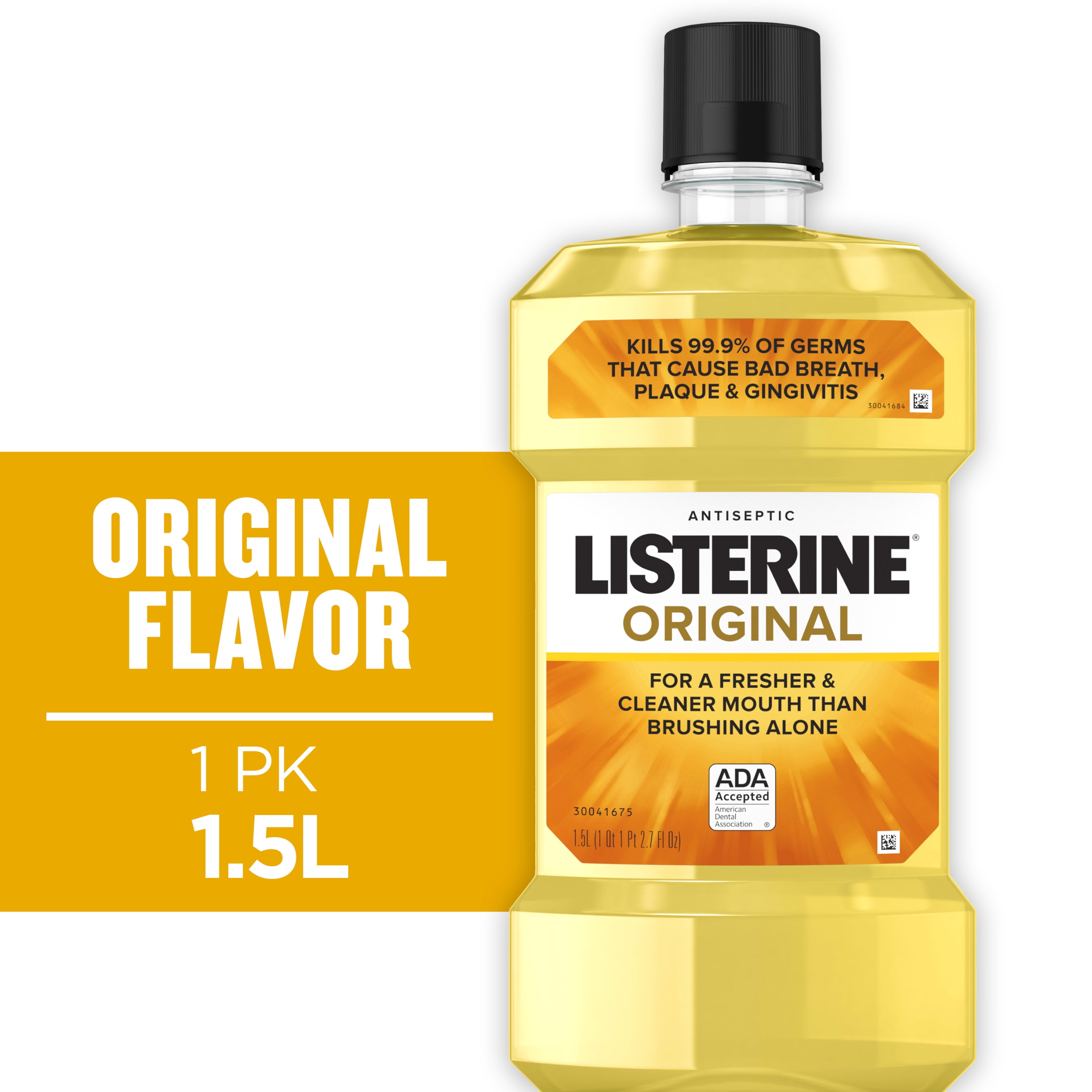 Listerine Original Antiseptic Mouthwash/Mouth Rinse for Bad Breath