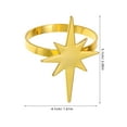 thumbnail image 2 of unbranded 1Jgo De Servilleta Dorados Con Cruz Religioso Para De Bautizo Y Bodas, 2 of 6