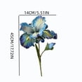 thumbnail image 3 of Beforeyayn Artificial Bearded Flower with Natural Oil Painting Style Colors, EVA Touch Fake Flowers for Home Decor, for Homeowners and Florists, Perfect for Living Room, Bedroom, 3 of 6
