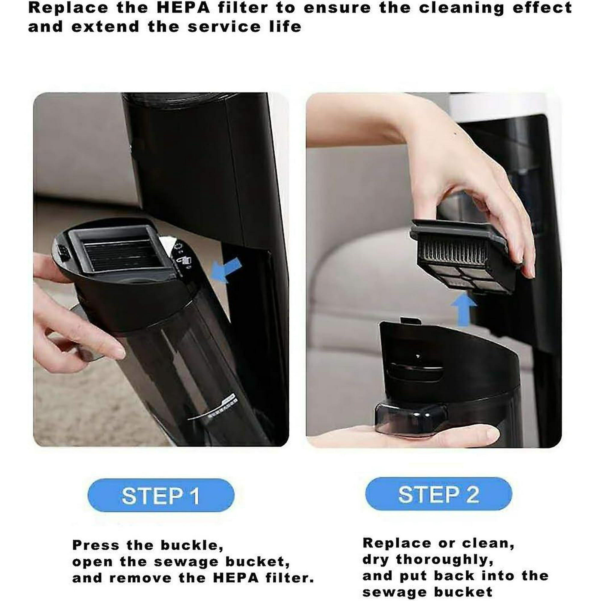 Pack De 4 Filtres De Remplacement Pour TINECO Pour IFor Floor 3 S5 S5