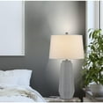 thumbnail image 4 of Cal Lighting 150W 3 Way Drayton Ceramic Table Lamp With Hardback Fabric Shade (Sold In Pairs), 4 of 6