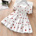 thumbnail image 3 of (White-140cm)Girls Sweet Princess Dress, 3 of 5
